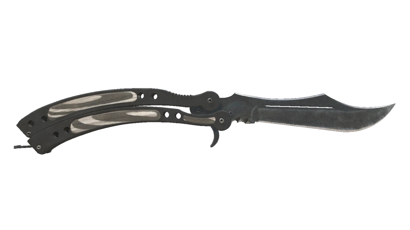 ★ Butterfly Knife | Black Laminate