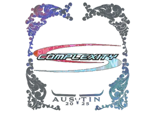 Sticker | Complexity Gaming (Holo) | Austin 2025