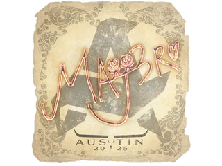 Sticker | MAJ3R | Austin 2025