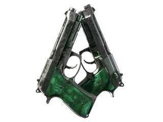Dual Berettas | Polished Malachite