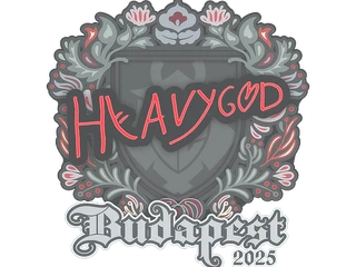 Sticker | Heavygod | Budapest 2025