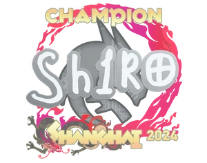 Sticker | sh1ro (Champion) | Shanghai 2024